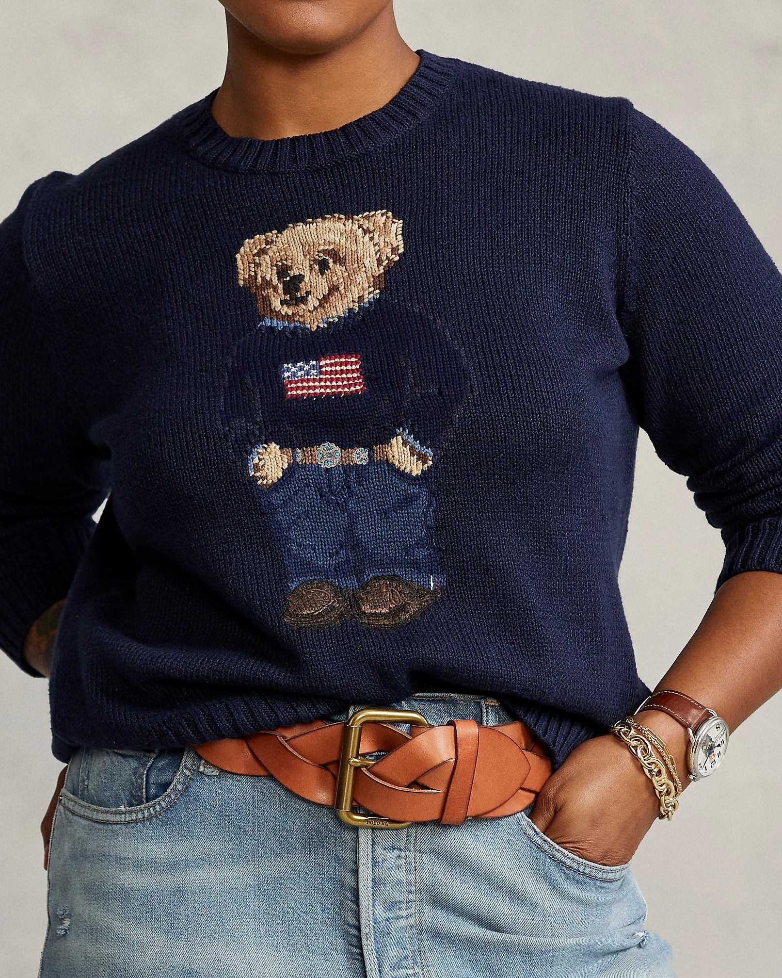 Sweater R&L | Linen Crew Neck
