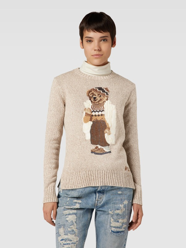 Sweater R&amp;L | Bear White Coat